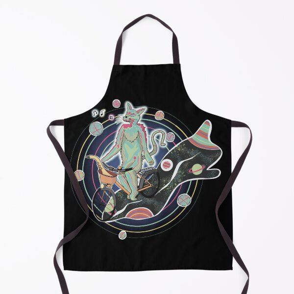 Item preview, BICYCLE DAY - COSMIC CAT ON A BICYCLE RIDES THROUGH SPACE designed and sold by Ascendence.