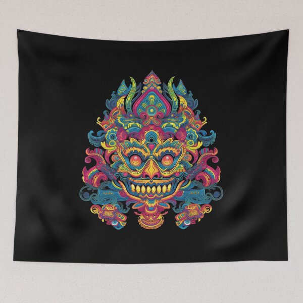 Item preview, Thai Ghost Mask Design #2 designed and sold by CoutureCrypt.
