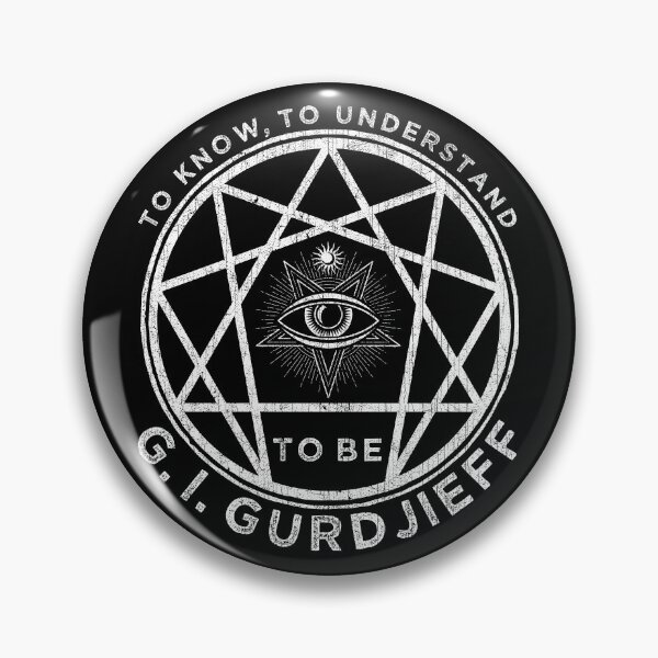 Item preview, George Ivanovich Gurdjieff, Enneagram, "To Know, To Understand, To Be" designed and sold by Proverbial Wisdom Design.