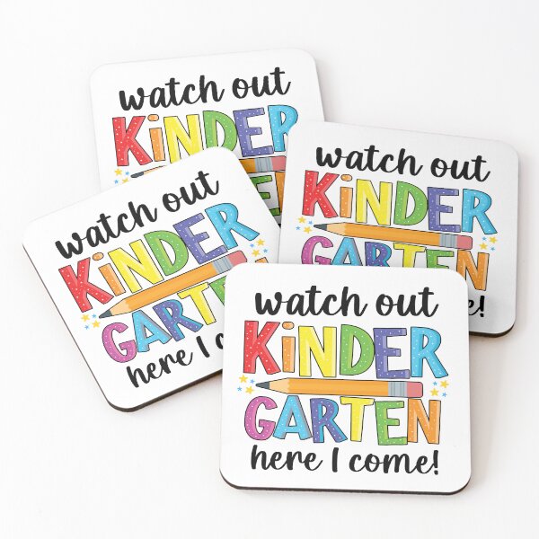 Item preview, Watch Out Kindergarten Here I Come Back to School Kid  designed and sold by _ROYAL_ PRINT_ ⭐⭐⭐⭐⭐.