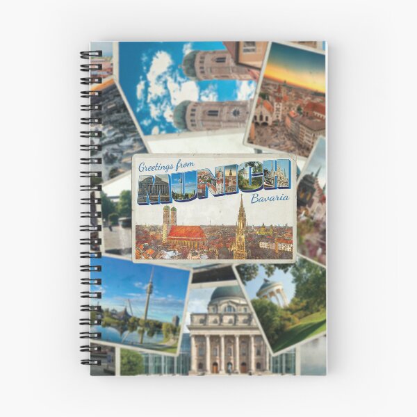 Item preview, Greetings from Munich in Bavaria Vintage style retro souvenir designed and sold by DeveloperProp0.