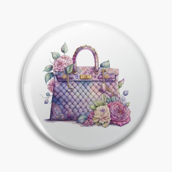 Artikelvorschau, Luxuriöse Designer-Tasche mit Blumenmuster entworfen und verkauft von DreamiDreams.