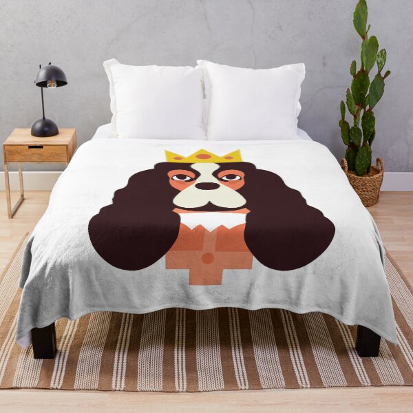 Item preview, Beautiful Mid Century Modern King Charles Spaniel Design designed and sold by SorryFrog.