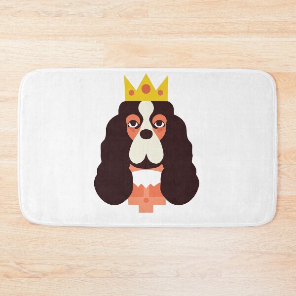 Item preview, Beautiful Mid Century Modern King Charles Spaniel Design  designed and sold by SorryFrog.