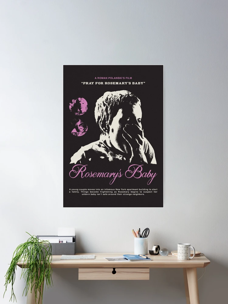 Rosemary's Baby Canvas Movie Poster Wall Print shops Semi Gloss 24x36 Various Sizes