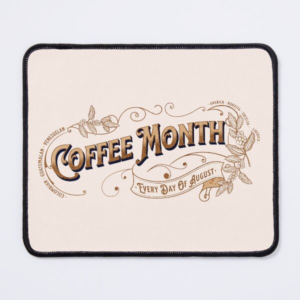 Item preview, Vintage Sign Coffee Month designed and sold by HolidayBug.