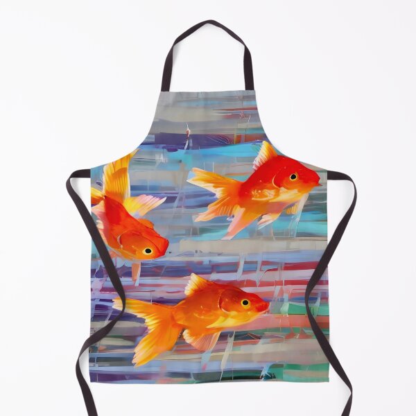 Item preview, Playful Goldfish Abstract designed and sold by Dana Roper.