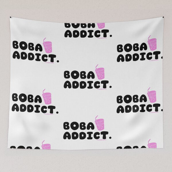 Item preview, Boba addict, boba, funny boba, bubble tea, milk tea, boba drink, bubble tea v2 | @lilsboobthangs designed and sold by lilsboobthangs.
