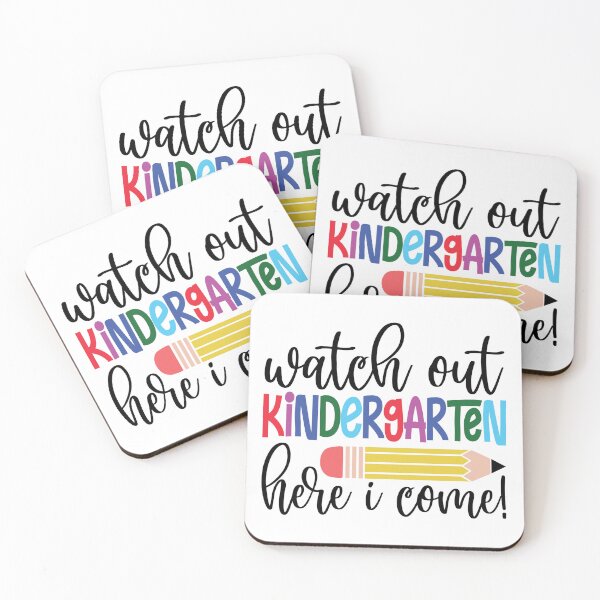 Item preview, Watch Out Kindergarten Here I Come Back to School Kid  designed and sold by _ROYAL_ PRINT_ ⭐⭐⭐⭐⭐.