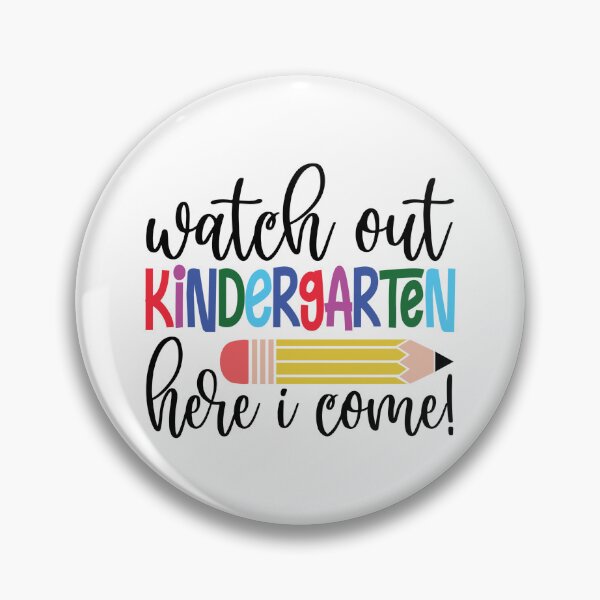 Item preview, Watch Out Kindergarten Here I Come Back to School Kid  designed and sold by _ROYAL_ PRINT_ ⭐⭐⭐⭐⭐.