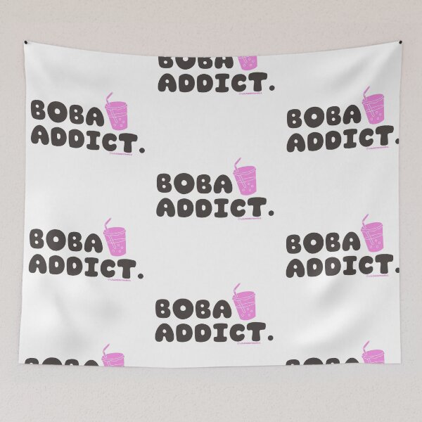 Item preview, Boba addict, boba, funny boba, bubble tea, milk tea, boba drink, bubble tea v3 | @lilsboobthangs designed and sold by lilsboobthangs.
