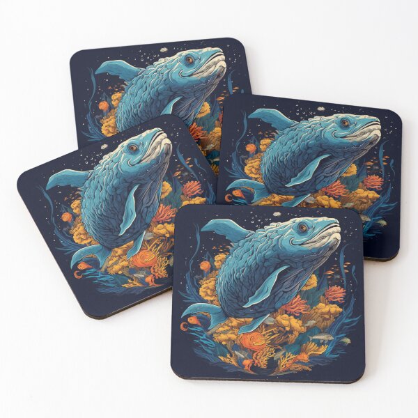 Item preview, Nightmare Depths: The Hunt of the Blue Fish in Colorful Moebius designed and sold by Bee Happy Creative™.
