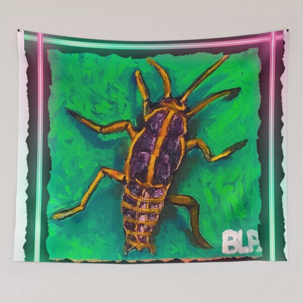 Item preview, Roach Acrylic Painting designed and sold by BethanyLoraine.