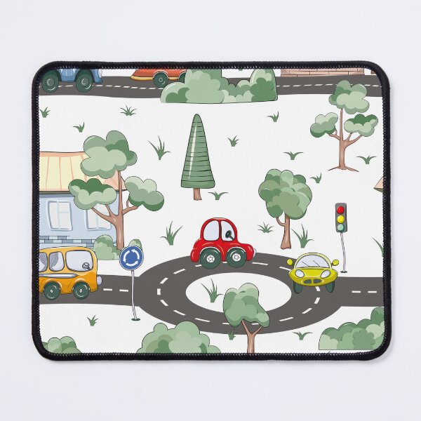 Item preview, Traffic Cars in Town Child Pattern designed and sold by Melissify.