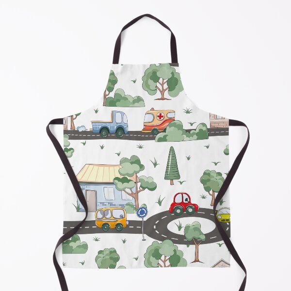 Item preview, Traffic Cars in Town Child Pattern designed and sold by Melissify.