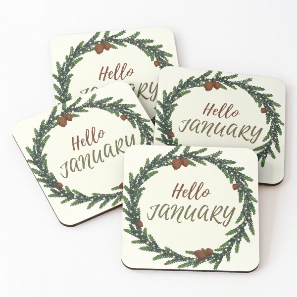 Item preview, Hello January designed and sold by Denisa Krivan.