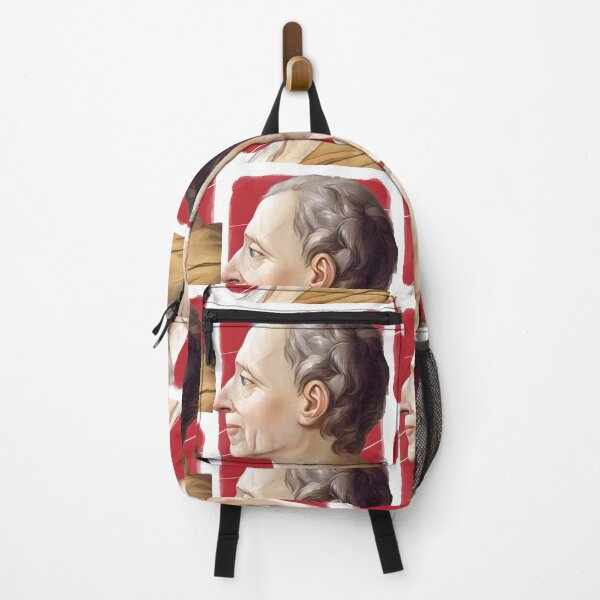 Item preview, French philosopher Montesquieu illustration  designed and sold by Litstoy.