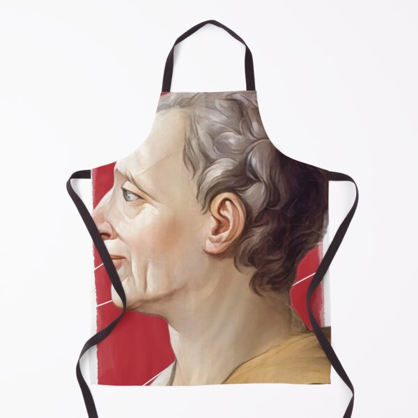 Item preview, French philosopher Montesquieu illustration  designed and sold by Litstoy.