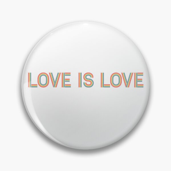 Item preview, Love is Love Retro Colorful Rainbow designed and sold by Highway24.