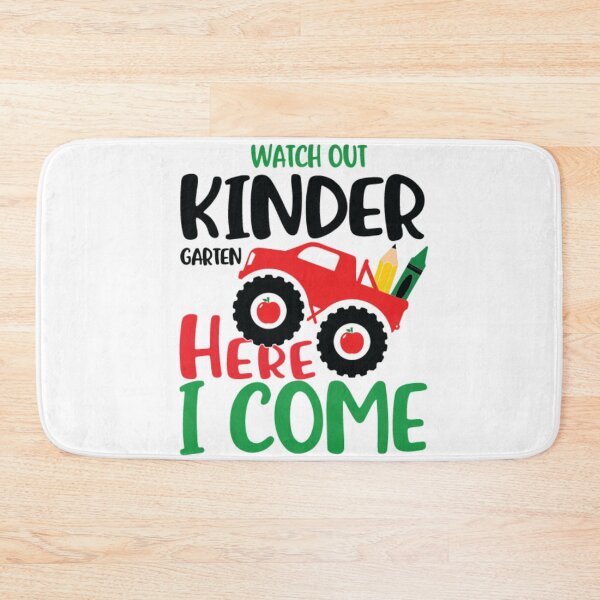 Item preview, Watch Out Kindergarten Here I Come Back to School Kid  designed and sold by _ROYAL_ PRINT_ ⭐⭐⭐⭐⭐.