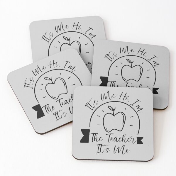 Item preview, It's Me Hi I'm The Teacher It's Me, Funny quote teacher appreciation designed and sold by abdelhak2005.