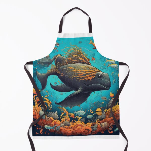 Item preview, Object Odyssey: Hyper-Detailed Fish Amidst a Vibrant Colorscape designed and sold by Bee Happy Creative™.