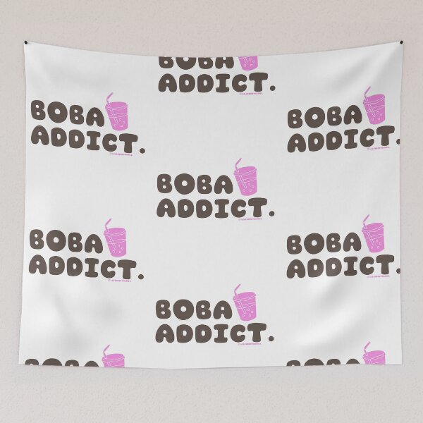 Item preview, Boba addict, boba, funny boba, bubble tea, milk tea, boba drink, bubble tea v7 | @lilsboobthangs designed and sold by lilsboobthangs.