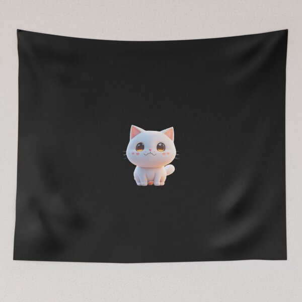 Item preview, Very Cute Cat Miaw Digital Chibi Art designed and sold by ChibiArtline.