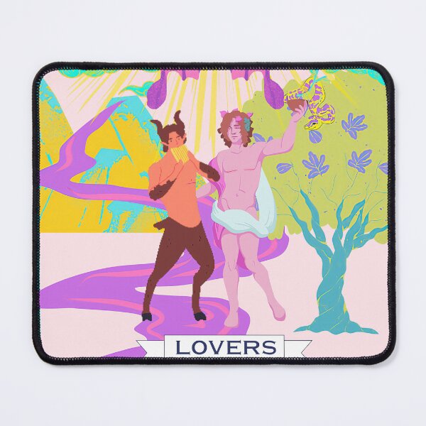 Item preview, Trans Masc Lovers Tarot Card designed and sold by Tenderchaos.