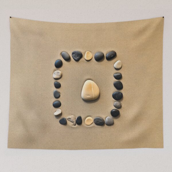 Item preview, Pebble Art On The Sand designed and sold by AdrianGrosu.