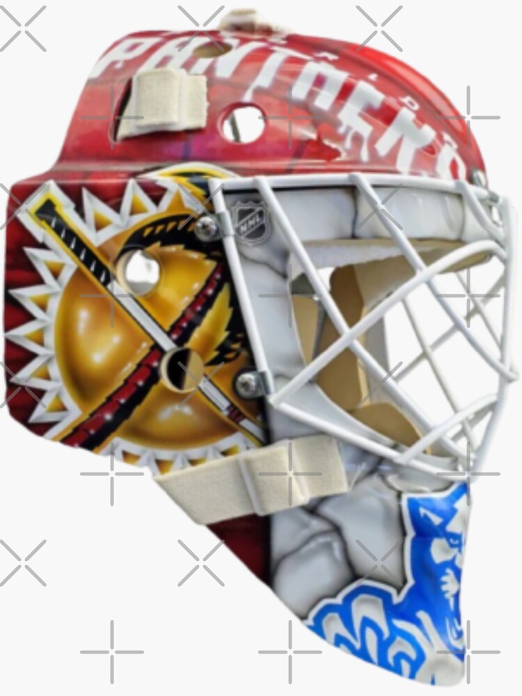 Sergei Bobrovsky Mask Sticker for Sale by Saint-Designs77