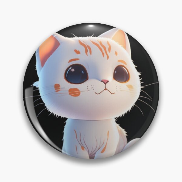 Item preview, Very Cute Cat Miaw Digital Chibi Art designed and sold by ChibiArtline.