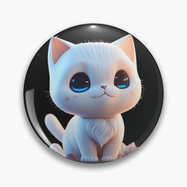 Item preview, Very Cute Cat Miaw Digital Chibi Art designed and sold by ChibiArtline.