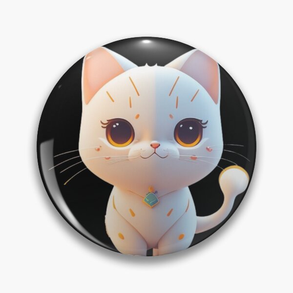 Item preview, Very Cute Cat Miaw Digital Chibi Art designed and sold by ChibiArtline.