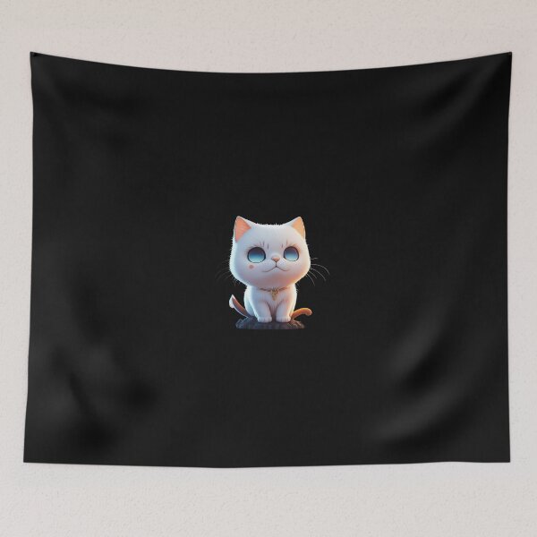 Item preview, Very Cute Cat Miaw Digital Chibi Art designed and sold by ChibiArtline.