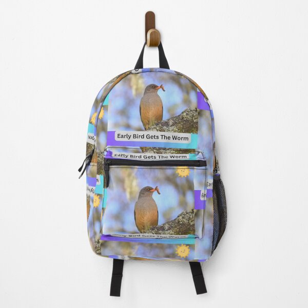 Item preview, Eary bird gets the worm,quote,bird lovers, designed and sold by LGMmugsdesign.