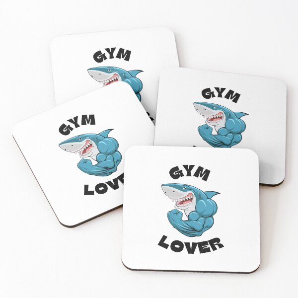 Item preview, Gym Lover Shark designed and sold by MartialArtDsgn.
