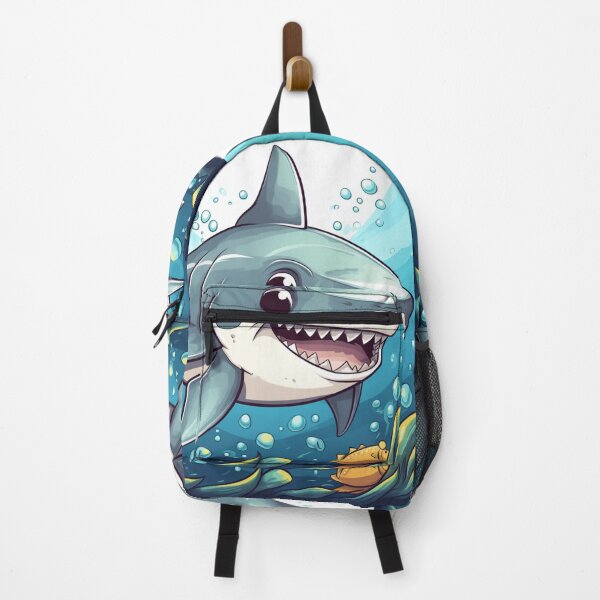 Item preview, Chomp! The Adventures of Little Shark: Cartoon Illustration designed and sold by Bee Happy Creative™.