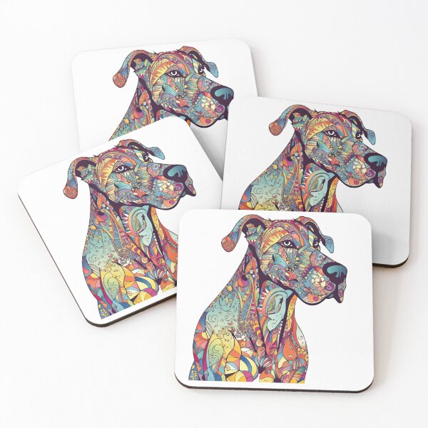 Item preview, Hand-Drawn Great Dane artwork for Dog Lovers: Charming, Captivating & designed and sold by DooodleGod.
