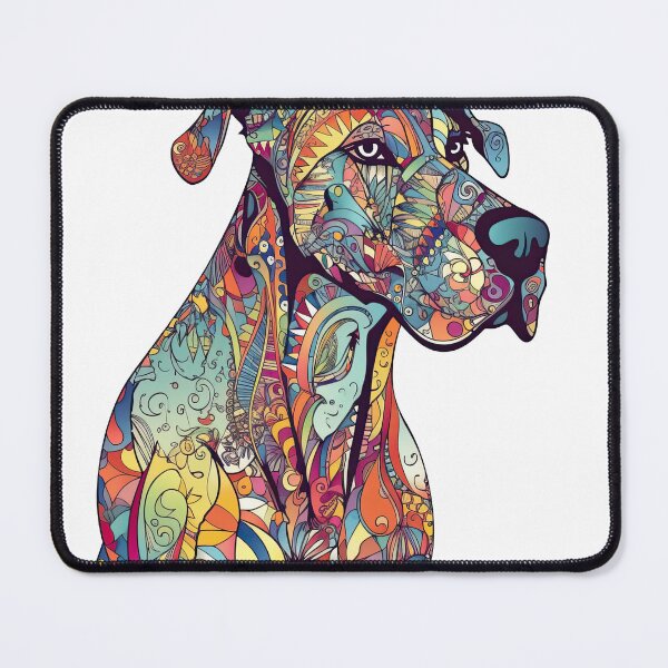 Item preview, Hand-Drawn Great Dane artwork for Dog Lovers: Charming, Captivating & designed and sold by DooodleGod.
