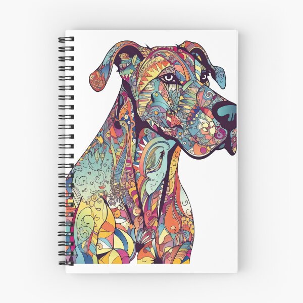 Item preview, Hand-Drawn Great Dane Artwork for Dog Lovers: Charming, Captivating designed and sold by DooodleGod.