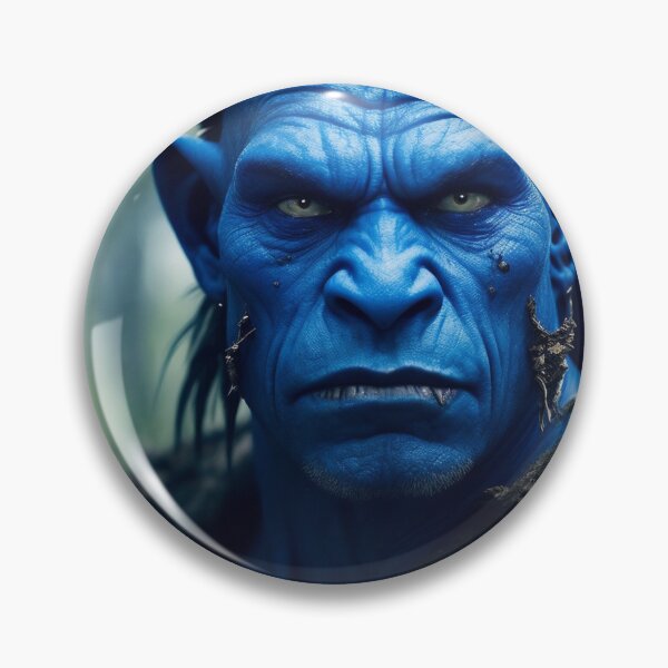 Item preview, FJP0014 - The Blue Orc In The Woods designed and sold by Futuriddle.
