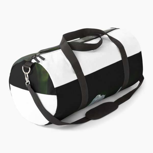 Item preview, White iris on black background designed and sold by olena2552.