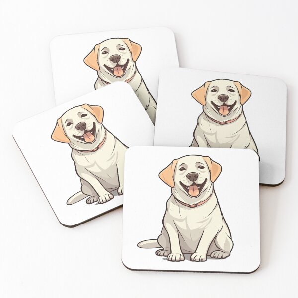 Item preview, Labrador Lovers: Playful masterpiece Canine artwork for Dog Lovers - Black & White Labrador Retriever Breed featuring Tail-Wagging, Adorable masterpiece. great masterpiece! designed and sold by DooodleGod.