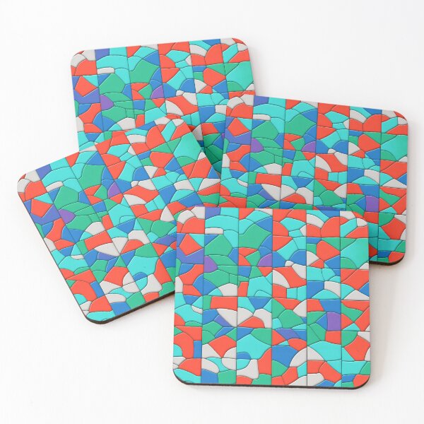 Item preview, Vibrant Tiles designed and sold by FaithandFlex.