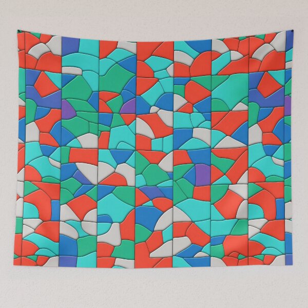 Item preview, Vibrant Tiles designed and sold by FaithandFlex.