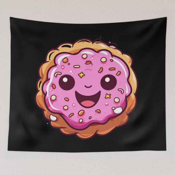 Item preview, Cute KawaiiMadness Kawaii Strawberry Donut designed and sold by KawaiiMadness7.