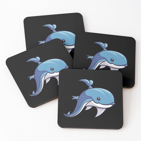 Item preview, Cute KawaiiMadness Kawaii Blue Whale designed and sold by KawaiiMadness7.