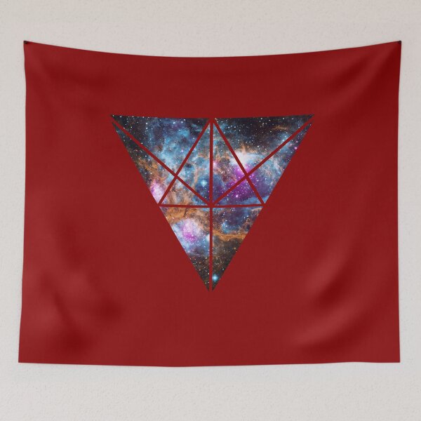 Item preview, Triangle Universe Outer Space Chill Bright Nebula designed and sold by EtrnlyEvocative.