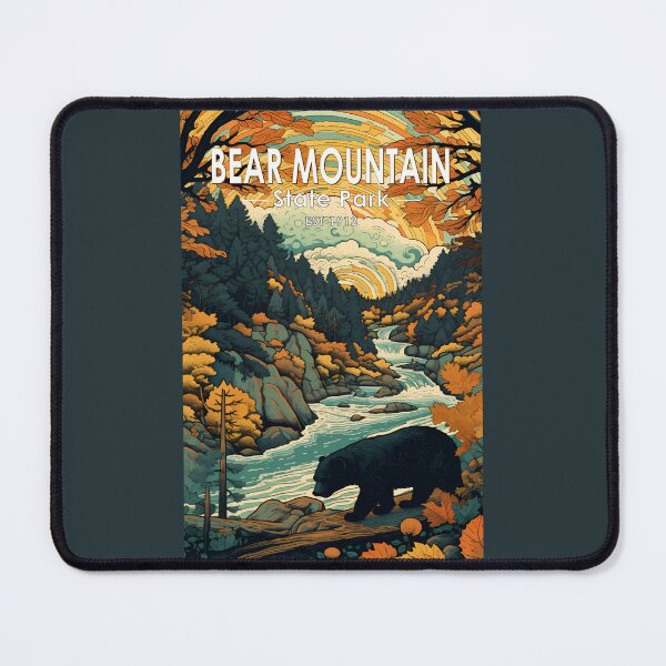 Item preview, Bear Mountain State Park New York Travel Art Vintage designed and sold by KrisSidDesigns.
